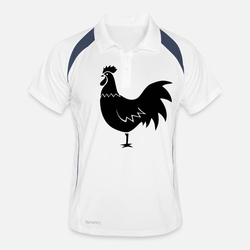 Hahn (Vektor) Männer Polo atmungsaktiv