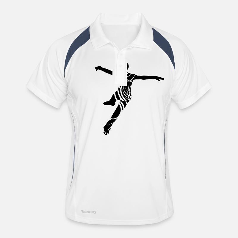 Ice Skating eu Men's Polo breathable
