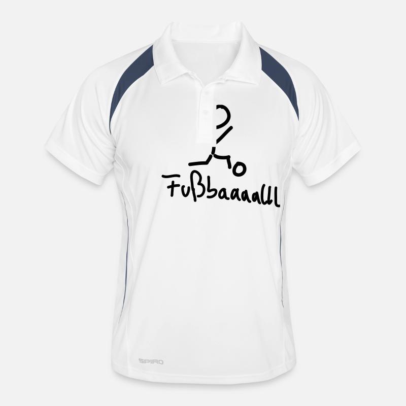 football Polo respirant Homme