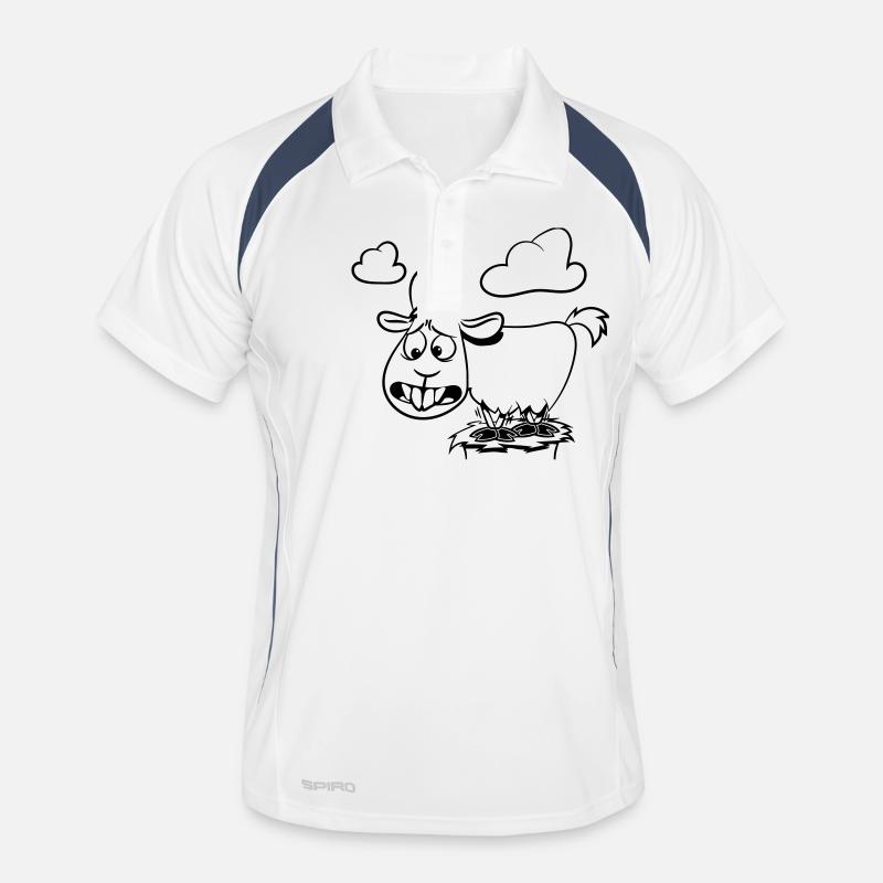 Les chèvres grimpent Polo respirant Homme