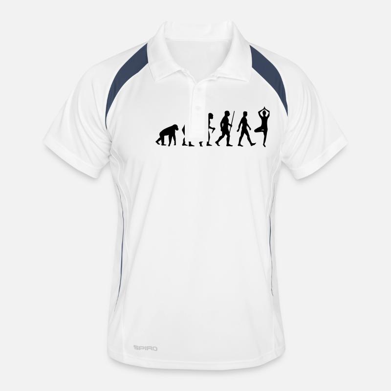 Evolution Yoga Männer Polo atmungsaktiv