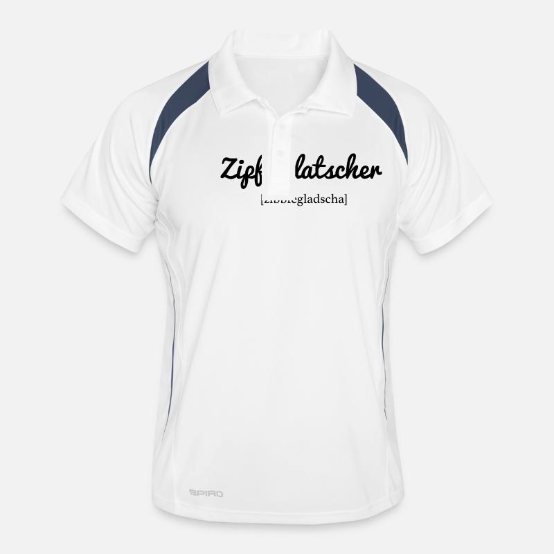 zipfiglatscher Männer Polo atmungsaktiv