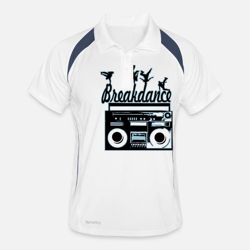 break dancing Men's Polo breathable