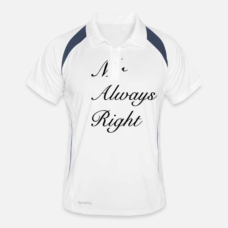 Mr Right Men's Polo breathable