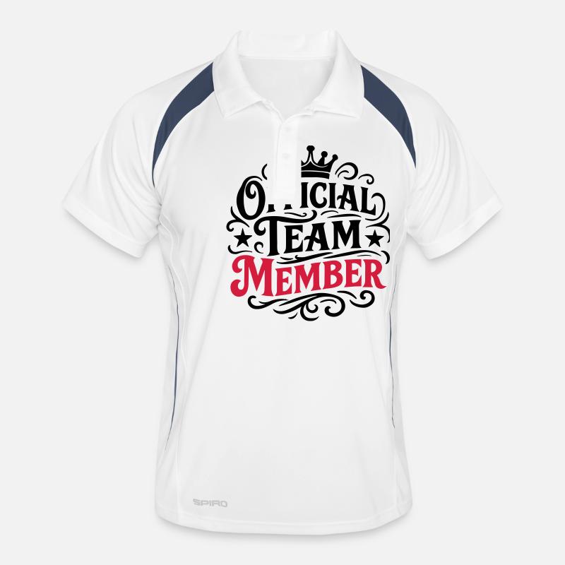 Team Member Official Men's Polo breathable