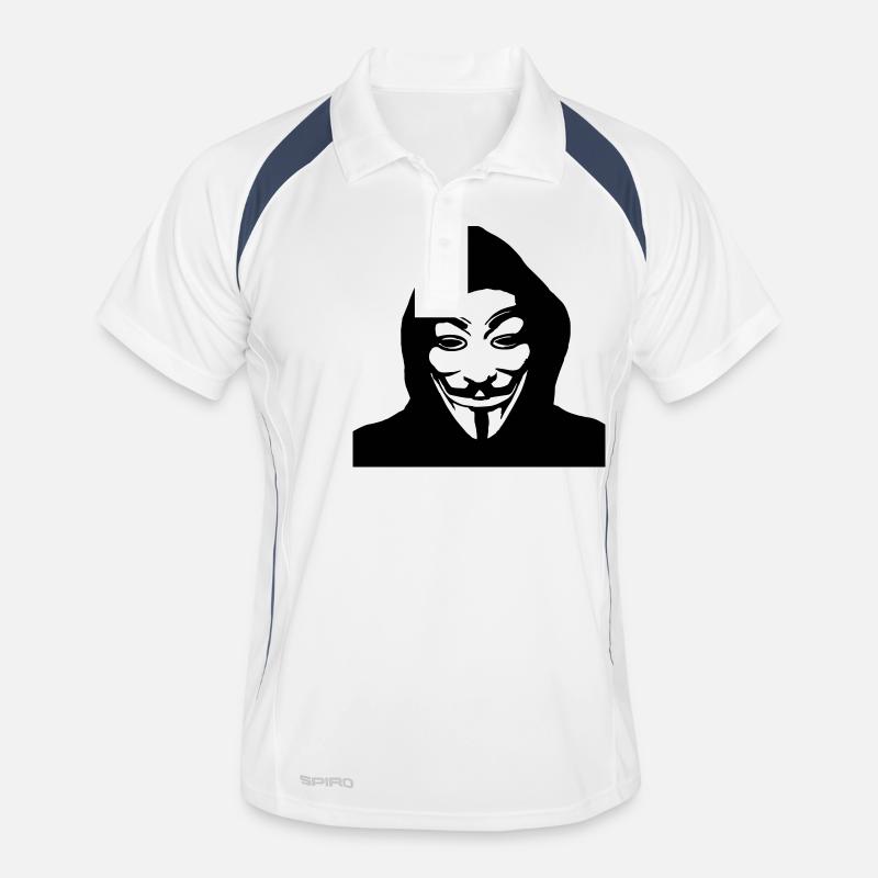 ANONYMOUS Männer Polo atmungsaktiv