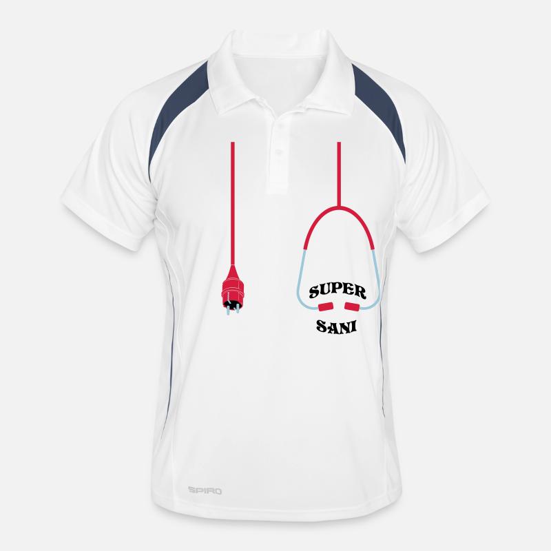 Super Sani Männer Polo atmungsaktiv