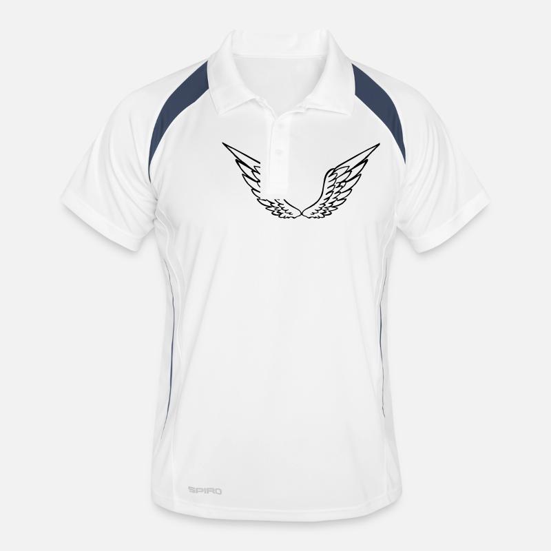 Flügel Männer Polo atmungsaktiv