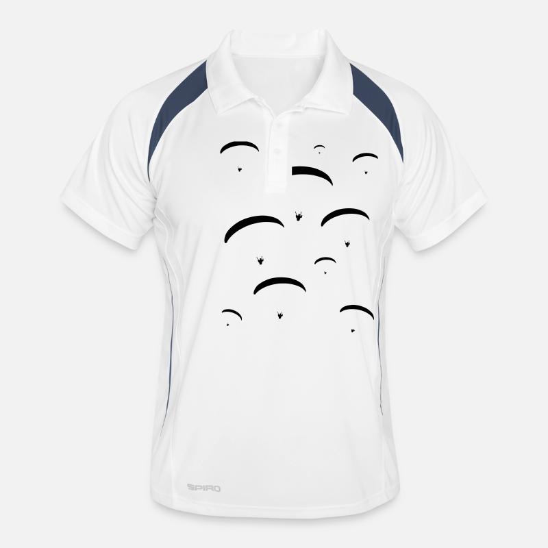 Paragliding paraglider gift Men's Polo breathable