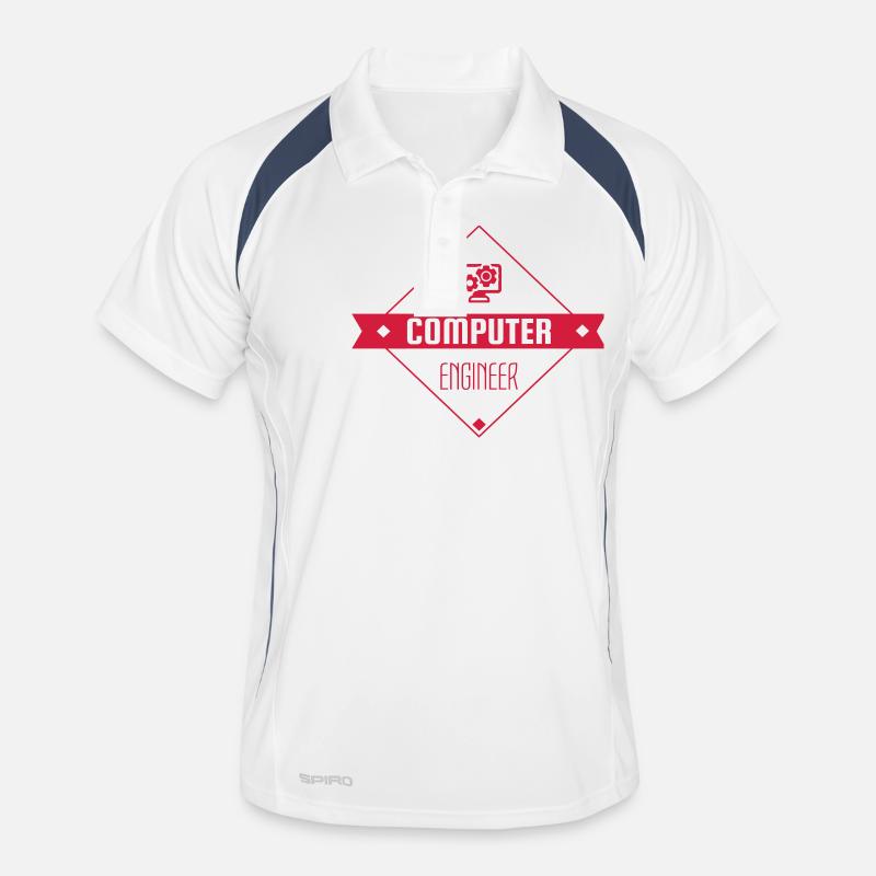 Computer Engineer Informatiker Informaticien Men's Polo breathable