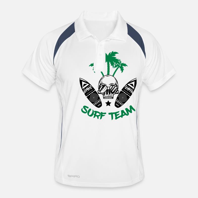 Équipe de surf Polo respirant Homme