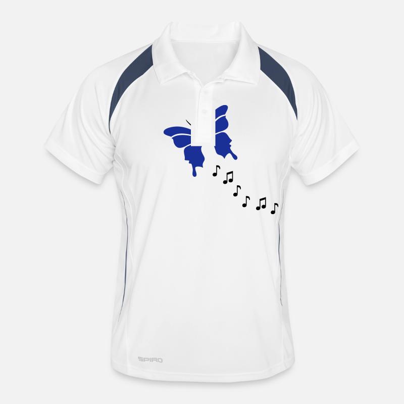 Papillon qui Chante Polo respirant Homme