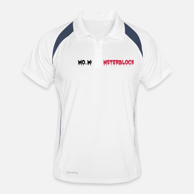 Monsterblock Männer Polo atmungsaktiv