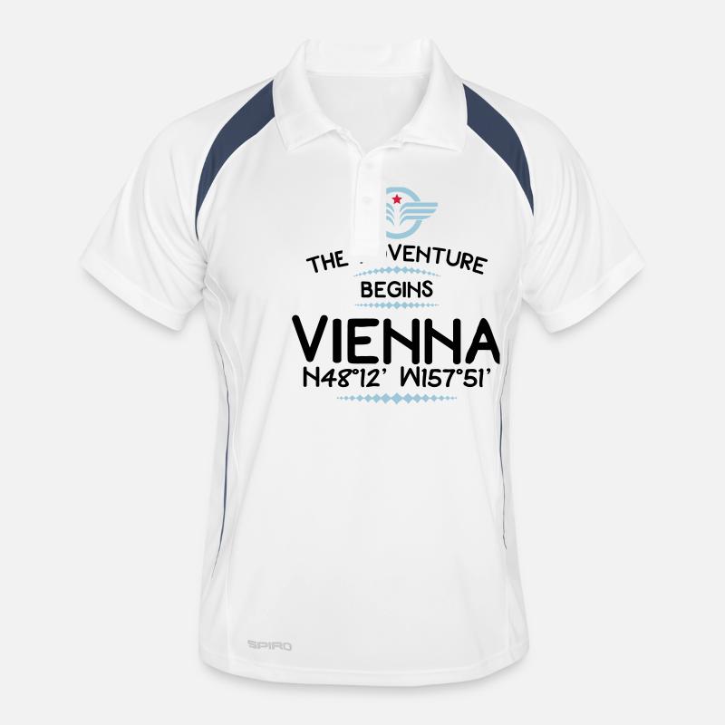 Vienne Polo respirant Homme