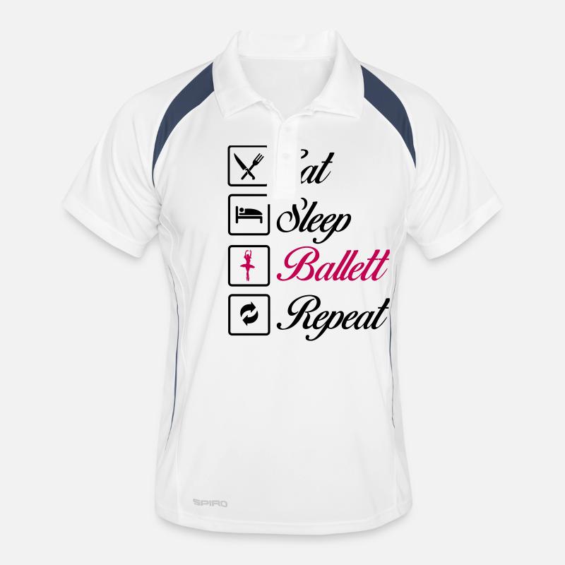 ballett repeat Männer Polo atmungsaktiv