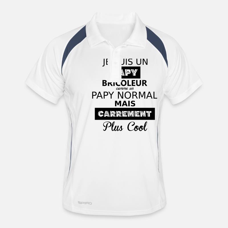 Papy bricoleur Männer Polo atmungsaktiv