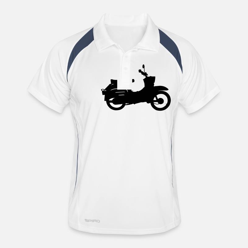 Swallow silhouette Men's Polo breathable
