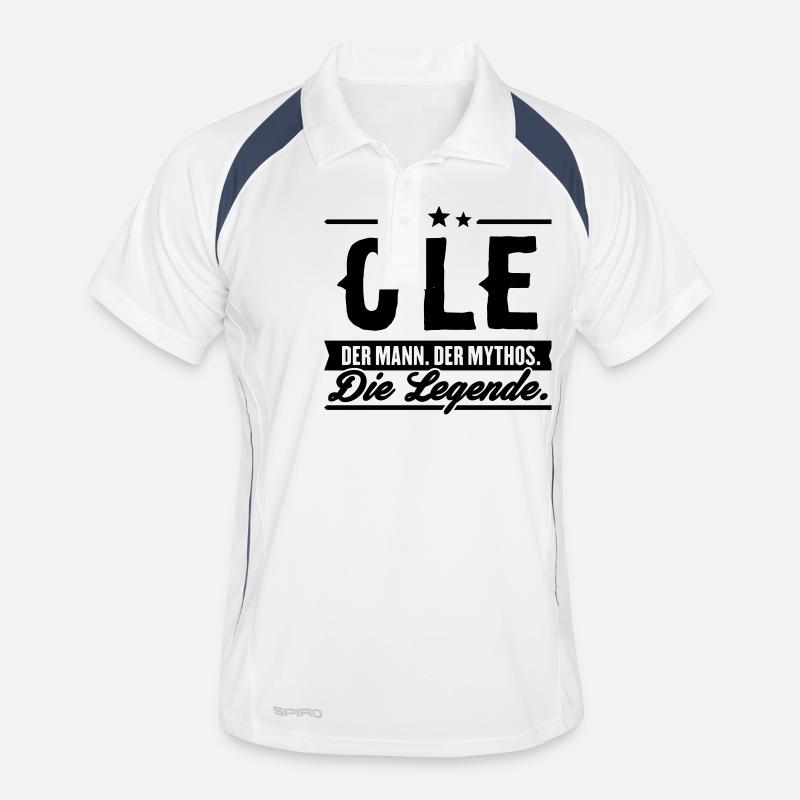 Man Myth Legend Ole Men's Polo breathable