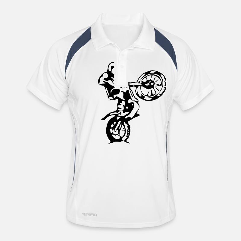 Trial rider Men's Polo breathable