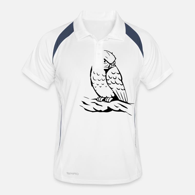 Eule Männer Polo atmungsaktiv