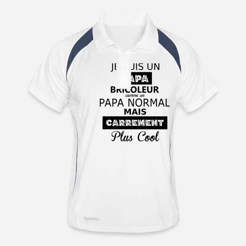 Papa bricoleur Men's Polo breathable