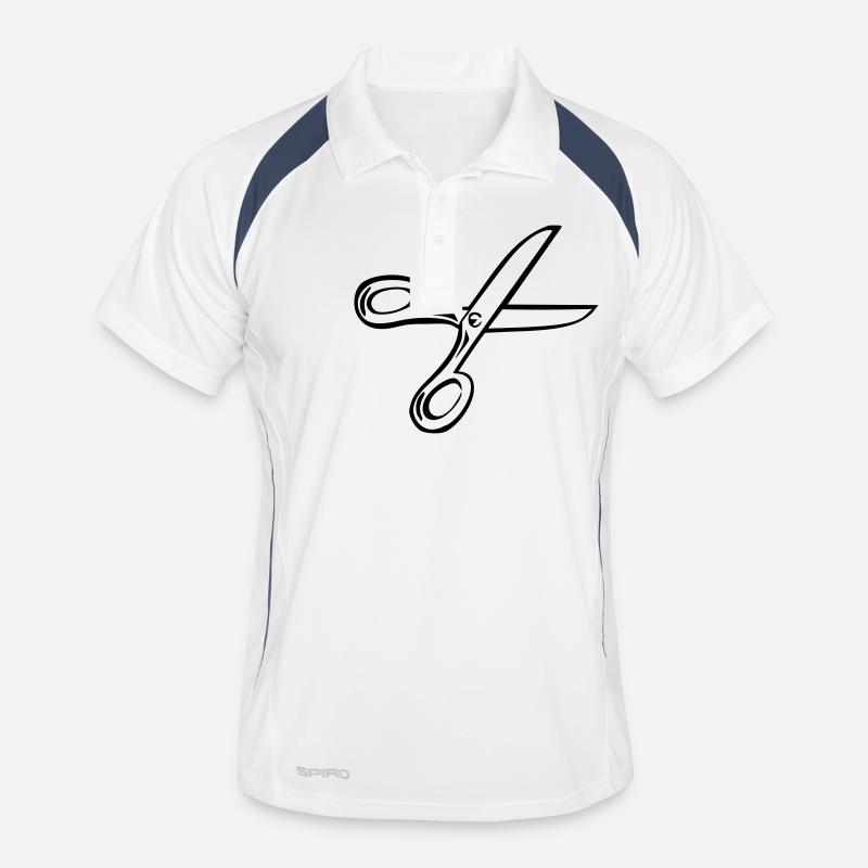 Schere Männer Polo atmungsaktiv