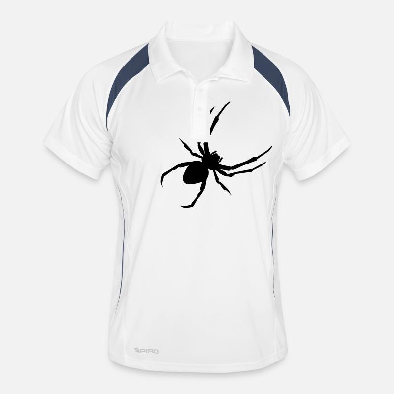 Spinne Männer Polo atmungsaktiv