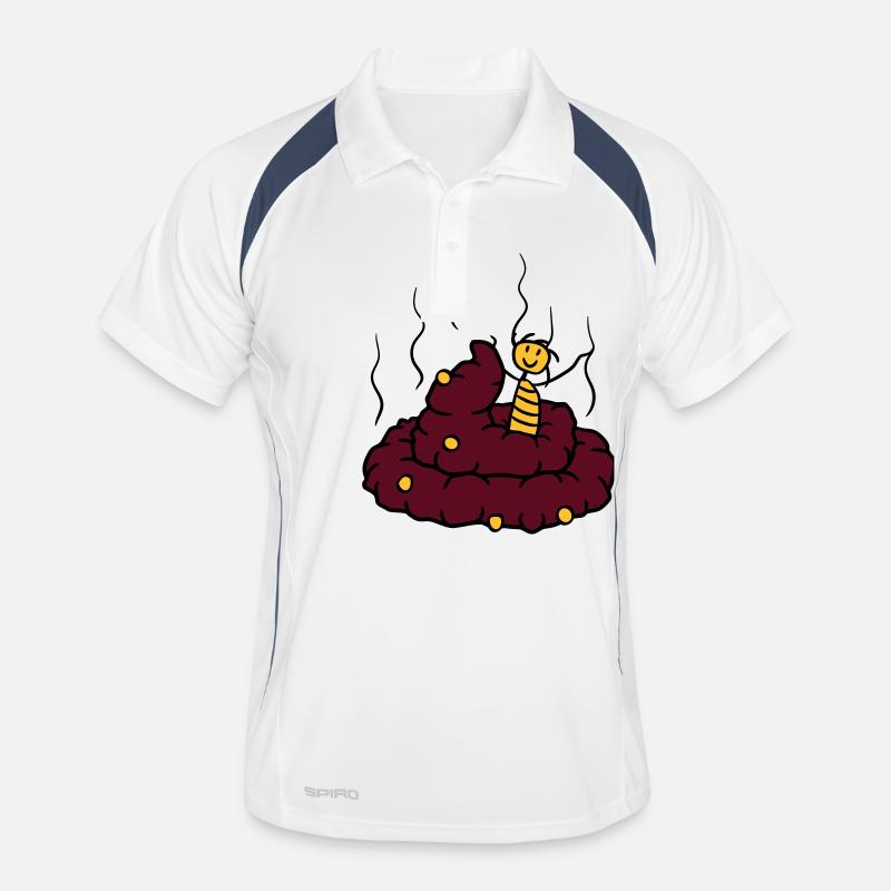 männchen glücklich stückchen fladen kleines scheiß Männer Polo atmungsaktiv