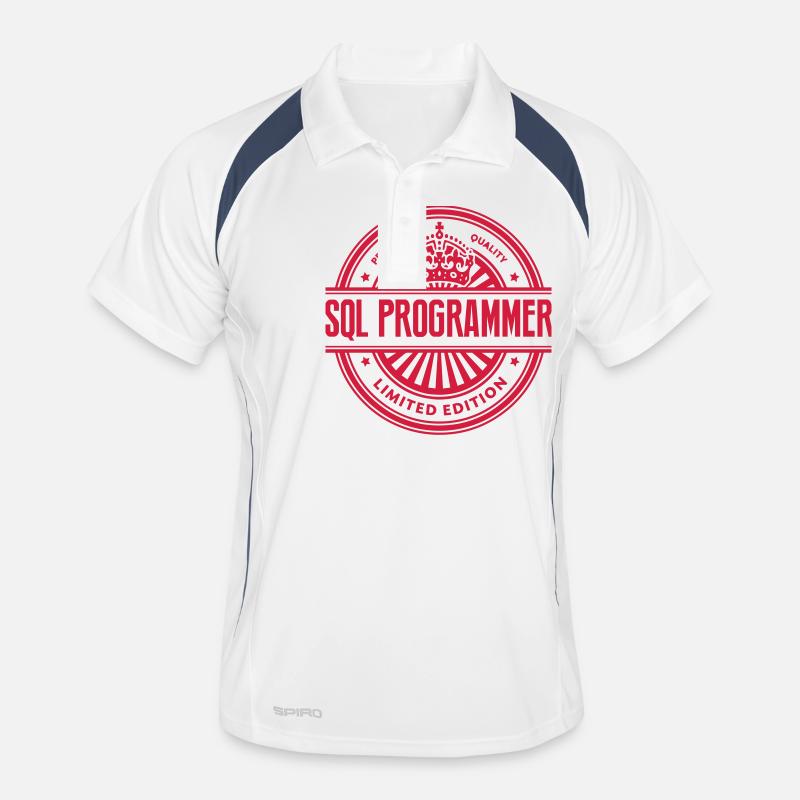 Limited edition sql programmer premium q Men's Polo breathable