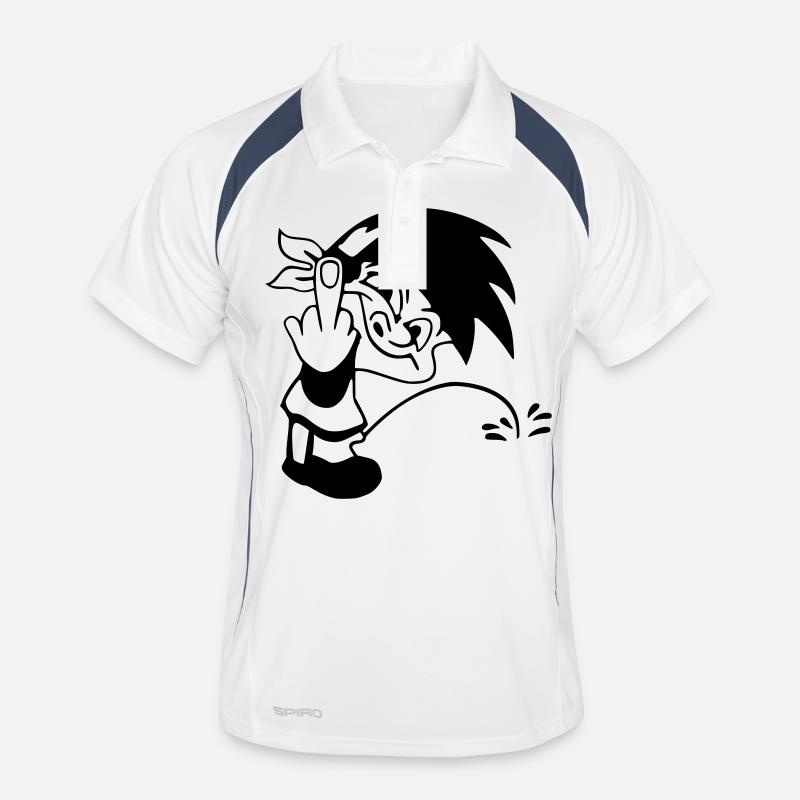 pisser 2 Männer Polo atmungsaktiv