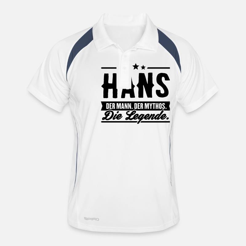 Man Myth Legend Hans Men's Polo breathable