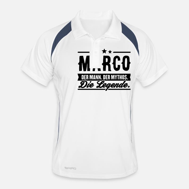 Man Myth Legend Marco Men's Polo breathable