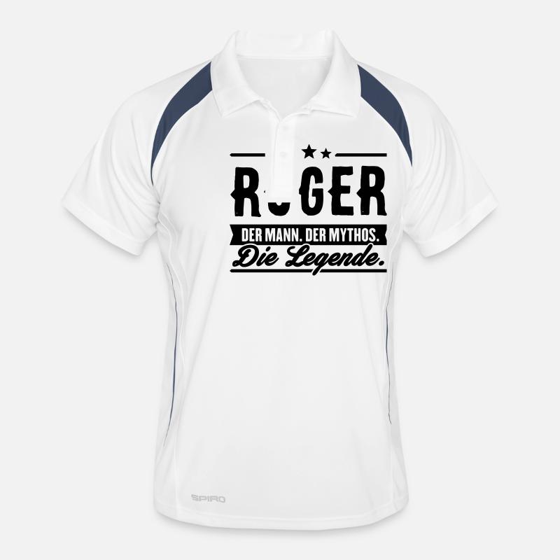 Man Myth Legend Roger Men's Polo breathable