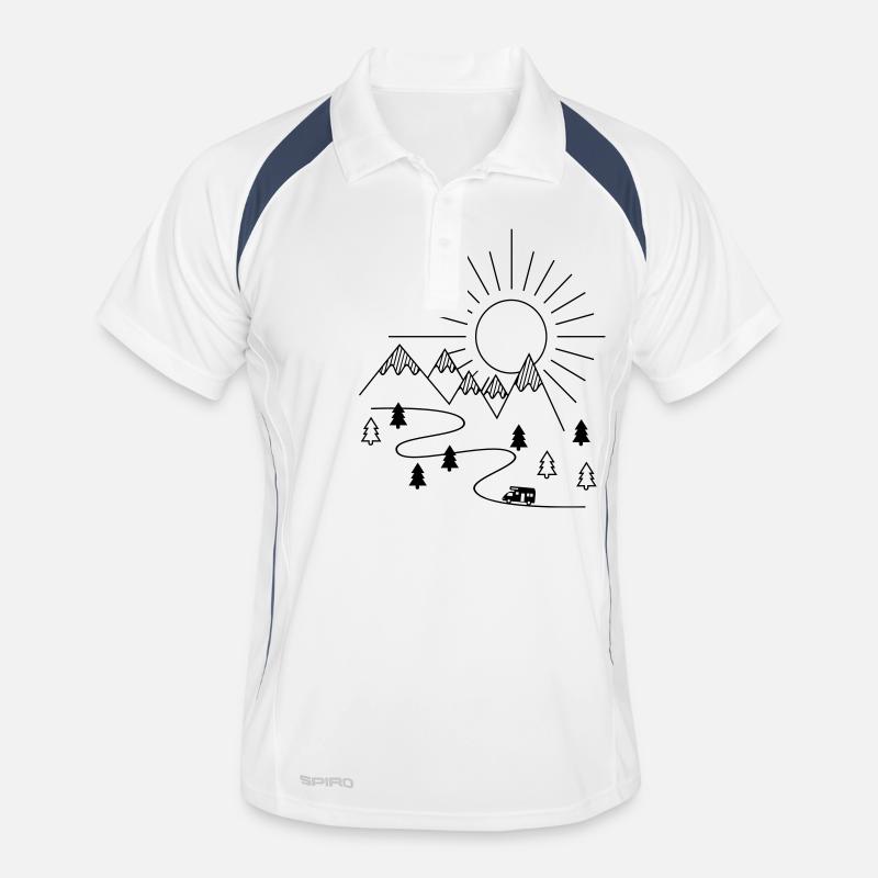 Camper Men's Polo breathable