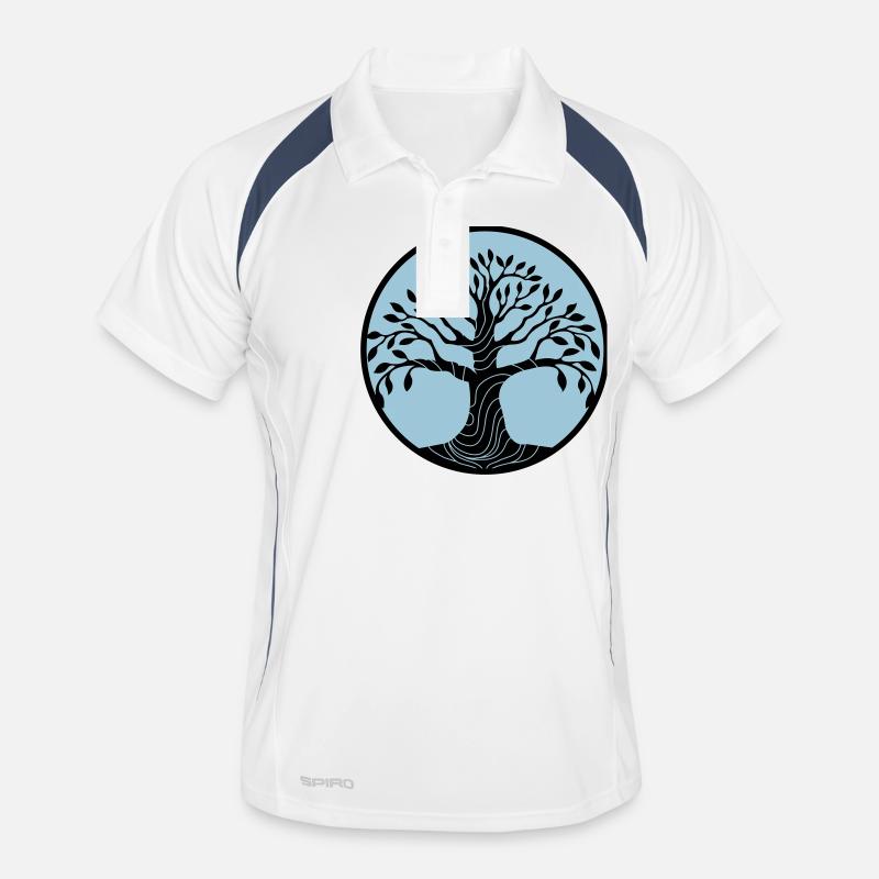 baum des lebens Männer Polo atmungsaktiv