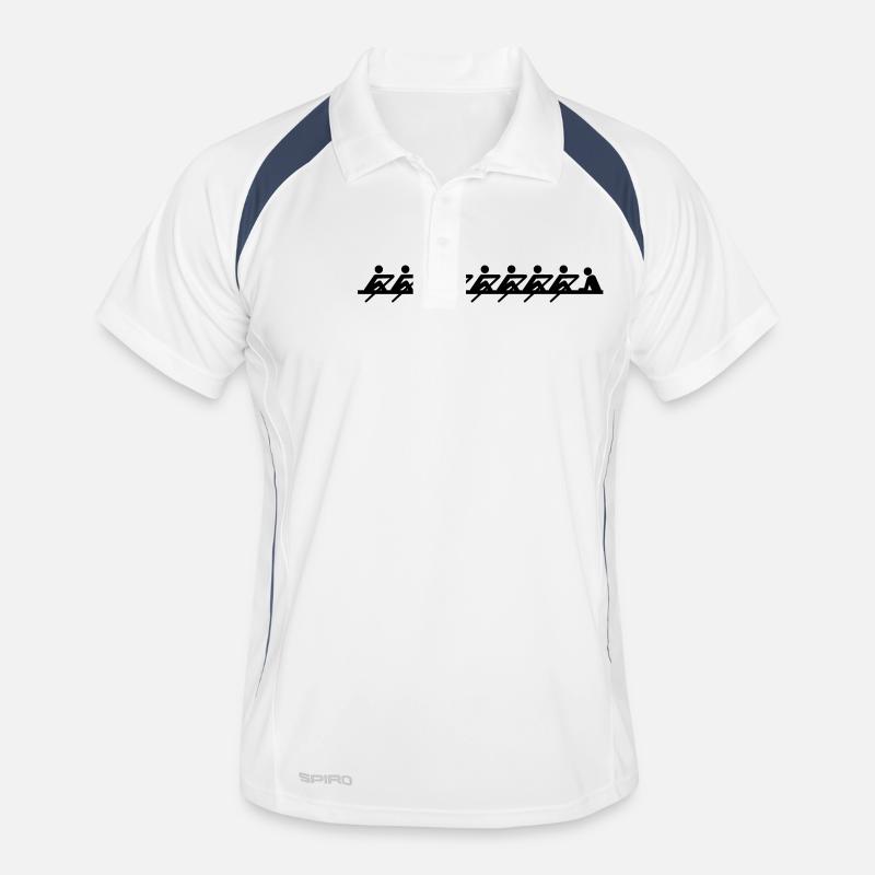 Rudern Männer Polo atmungsaktiv