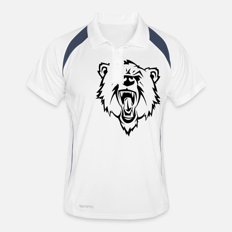 bear Männer Polo atmungsaktiv