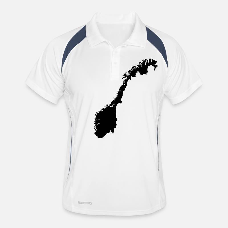 Norwegen Männer Polo atmungsaktiv