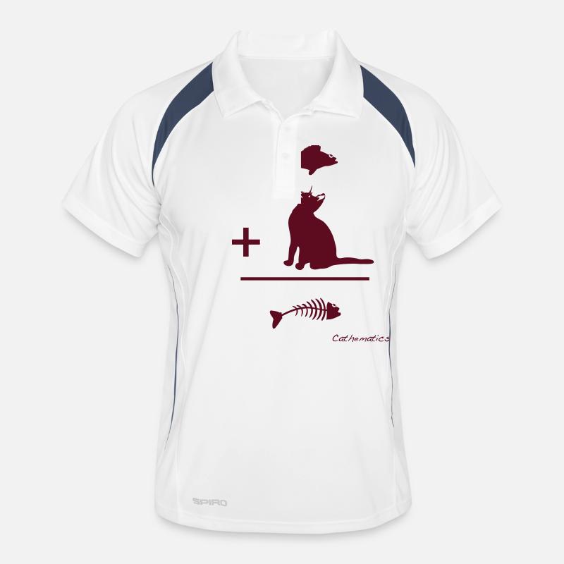 Cathematics (vertical) Men's Polo breathable