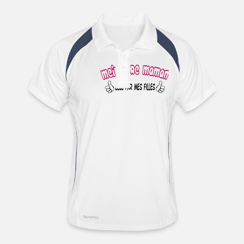 BESTE MAMA Männer Polo atmungsaktiv
