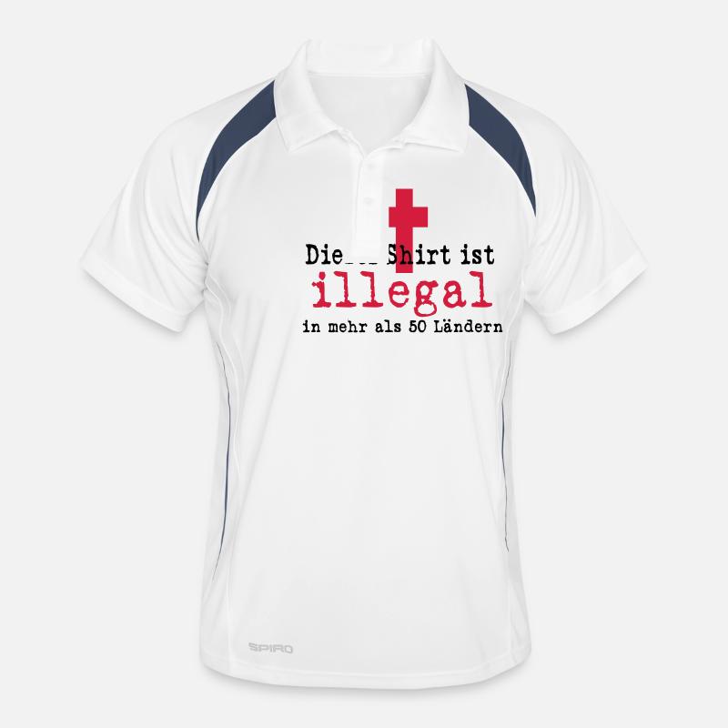 illegal Männer Polo atmungsaktiv