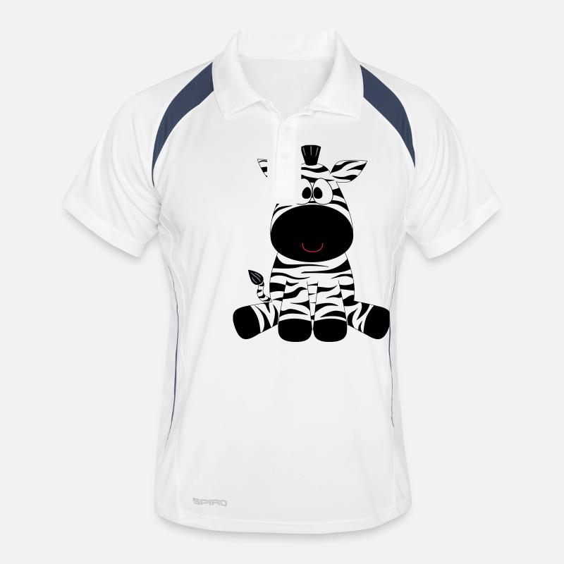 Zebra Männer Polo atmungsaktiv