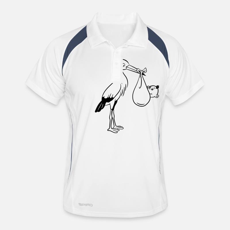 naissance cigogne bébé Polo respirant Homme