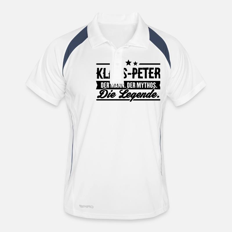Man Myth Legend Klaus-Peter Men's Polo breathable