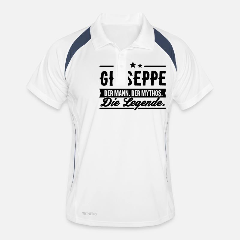 Man Myth Legend Giuseppe Men's Polo breathable