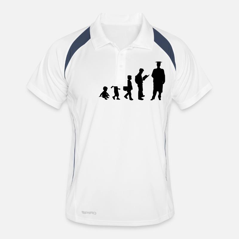 Évolution de la graduation Polo respirant Homme