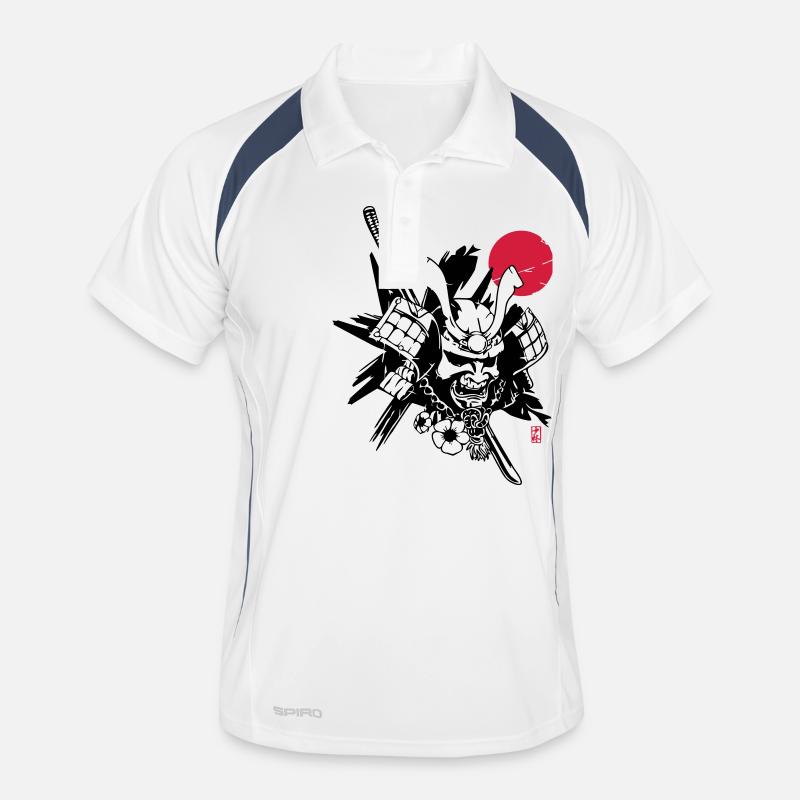 . Samurai Vector Männer Polo atmungsaktiv