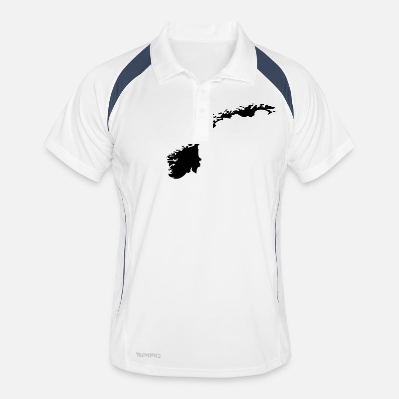 Norwegen Männer Polo atmungsaktiv