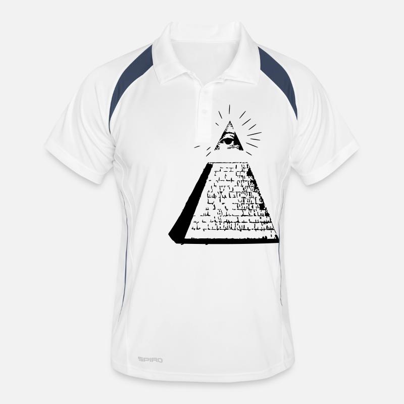 Pyramide Männer Polo atmungsaktiv