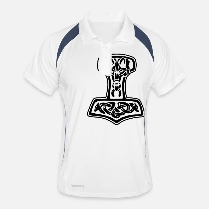 Wolfshammer / Thorshammer Männer Polo atmungsaktiv